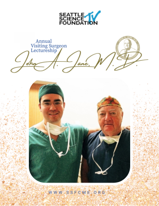 SSF John Jane Annual Visiting Surgeon Lectureship aka Neurosurgery Grand Rounds 2024 Banner